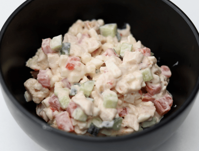 З КУРКОЮ, СИРОМ ТА ОВОЧАМИ